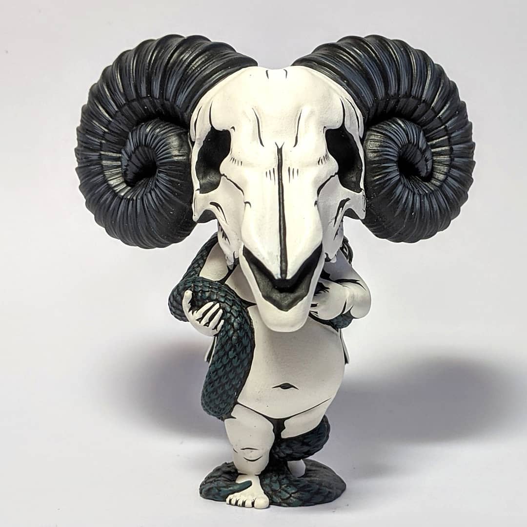 Carpe Noctus resin art toy by Jon-Paul Kaiser