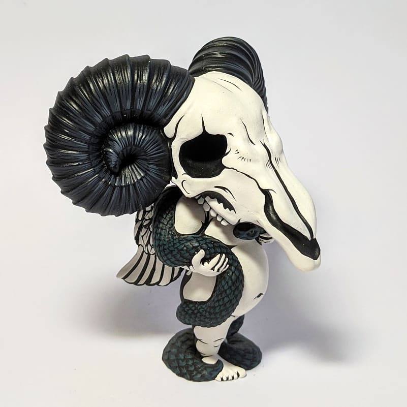 Carpe Noctus resin art toy by Jon-Paul Kaiser