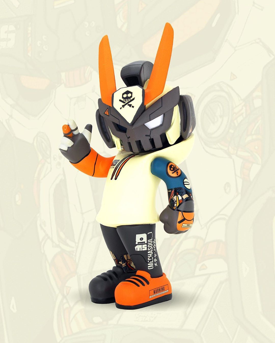 Mechasoul TEQ63 Artist Series by Clogtwo x QUICCS x Martian Toys ...