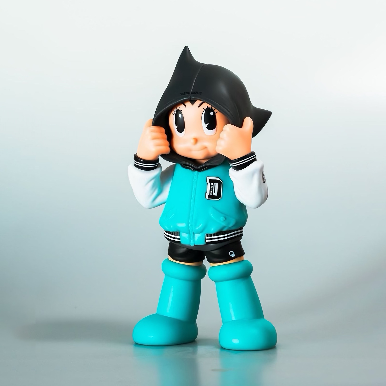 DPLS Astro Boy Hoodie-Pink and Teal by ToyQube - Vinyl Pulse