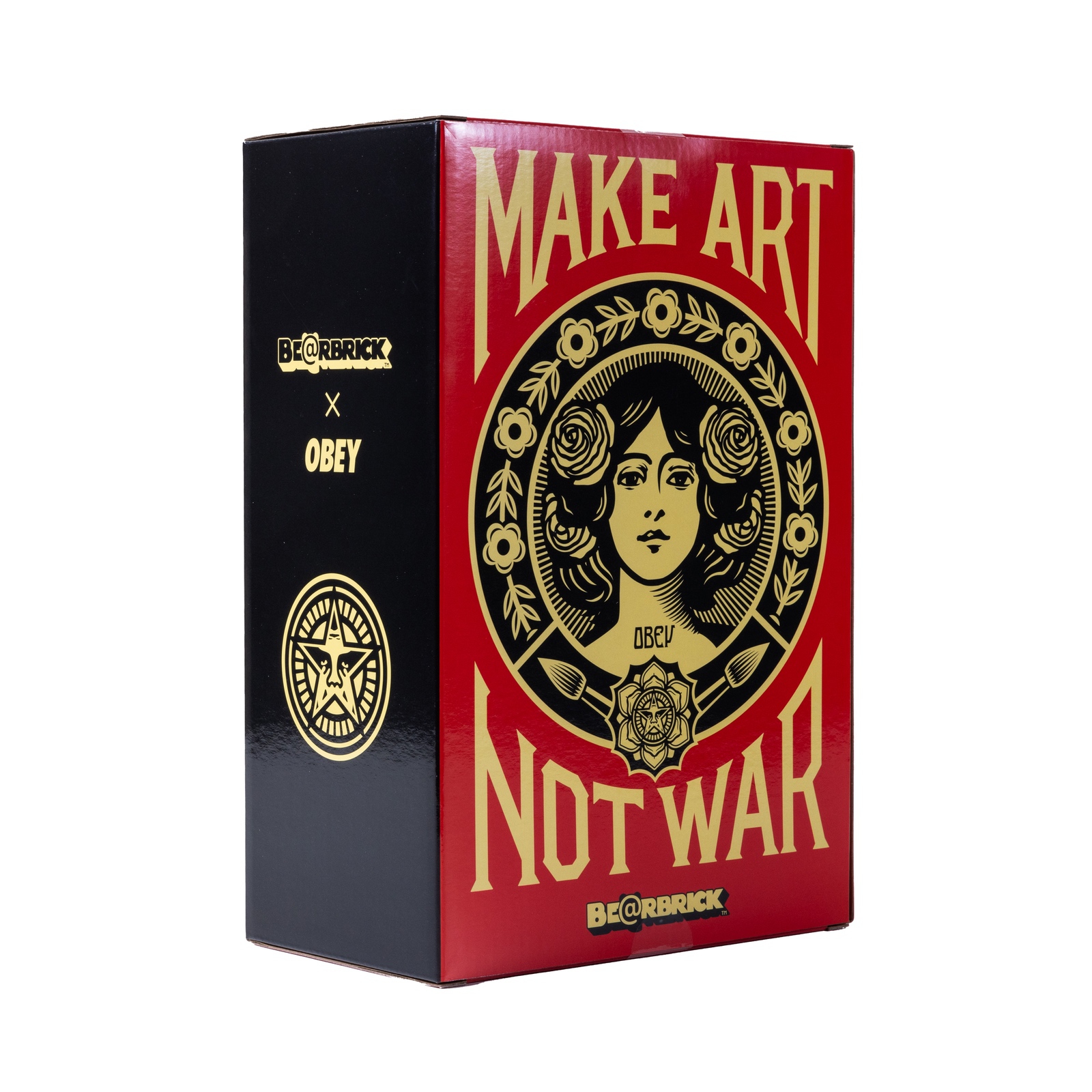 DesignerCon 2023 'Make Art Not War' 100%/400% Be@rbrick by Shepard ...